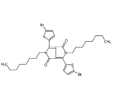3,6-双(5-溴-2-噻吩基)-2,5-二正辛基吡咯并[3,4-c]吡咯-1,4-二酮|1057401-13-4