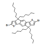 2,7-二溴-4,4,9,9-四己-4,9-二氢-s-苯并二茚并[1,2-b:5,6-b']二噻吩|ACME06091