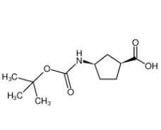 (1R,3S)-N-叔丁氧羰基-1-氨基环戊烷-3-甲酸|261165-05-3 