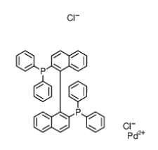 [(S)-(-)-2,2’-双(二苯基膦)-1,1’-联萘]二氯化钯|127593-28-6 