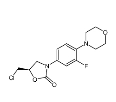 (5R)-5-(氯甲基)-3-[3-氟-4-(4-吗啉基)苯基]-2-唑烷酮|496031-57-3